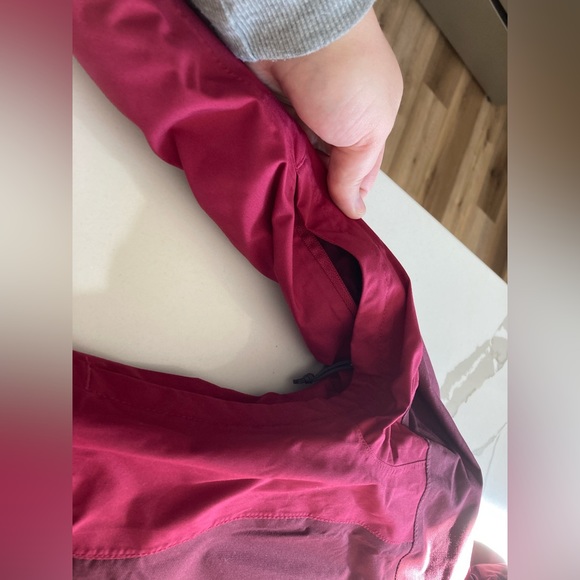 The North Face Varius Guide Jacket women S AFXU maroon pink rain coat winter - Picture 3 of 11